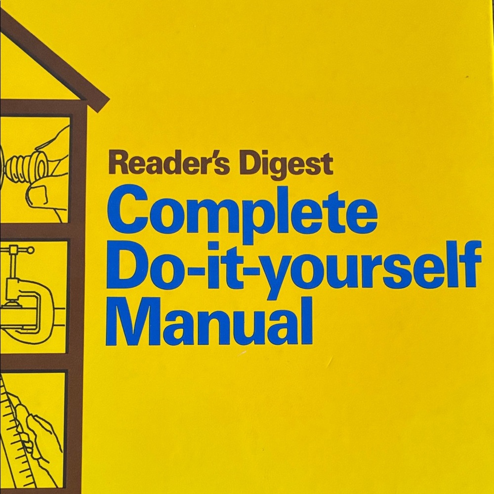 Reader's Digest Vintage Hardcover COMPLETE DIY Manual